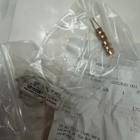 OLIVIA BURTON Rose Gold Glitter Watch - Picture 11 of 11